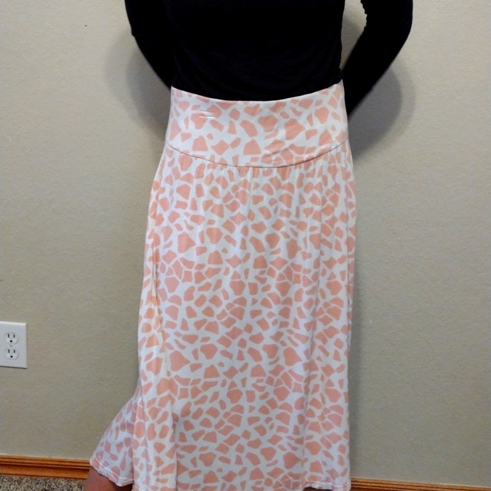 Lepord print skirt